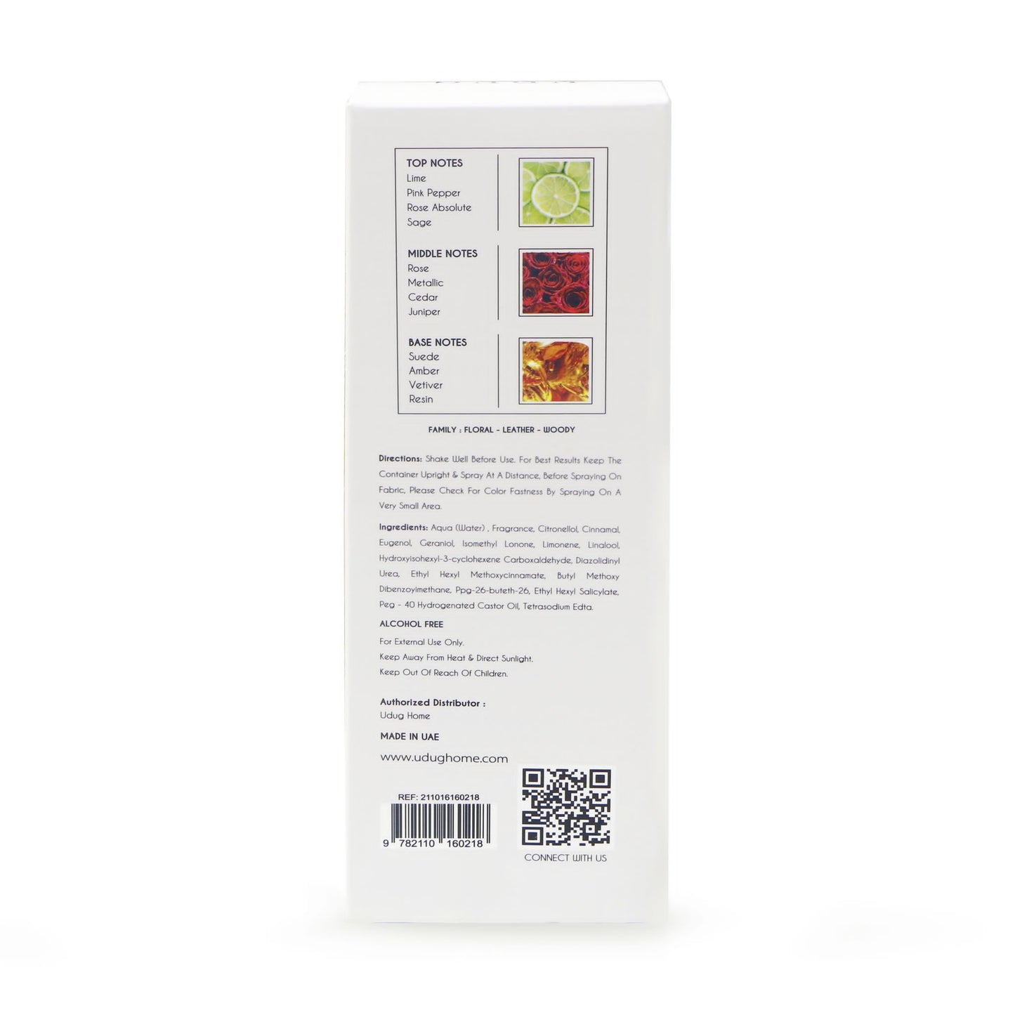 Rose & Lime Fabric Spray