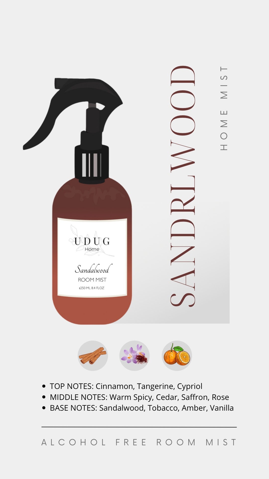 Sandalwood Fabric Spray