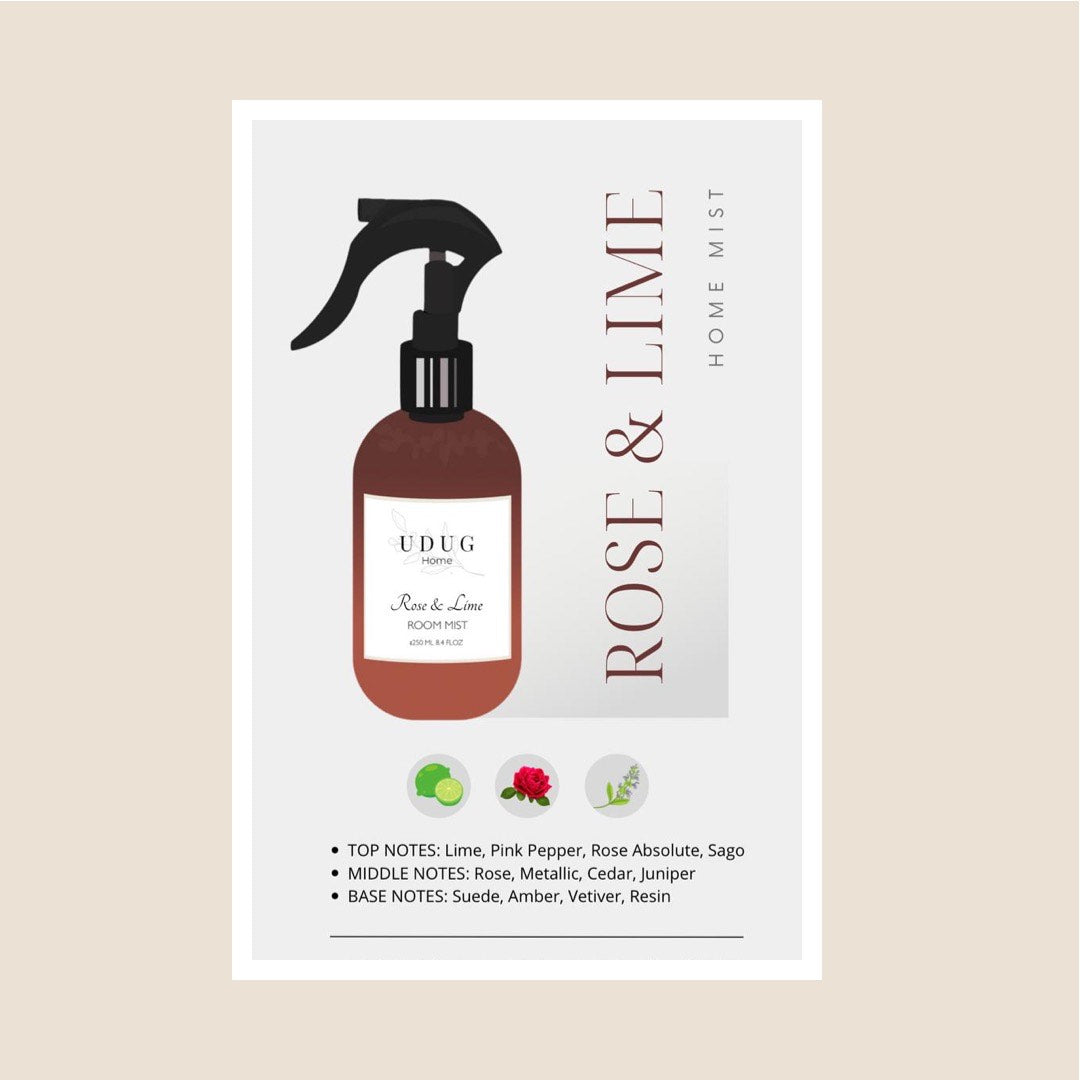 Rose & Lime Fabric Spray